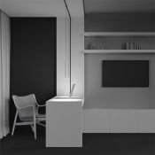 Трековый светильник 3W Белый теплый TR191-1-3W3K-M-BW Скольжение / Skim Levity 3000К белый