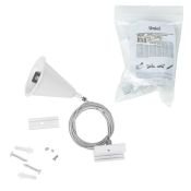 Подвес для шинопровода UL-00010400 UFB-H41 WHITE 1 POLYBAG белый