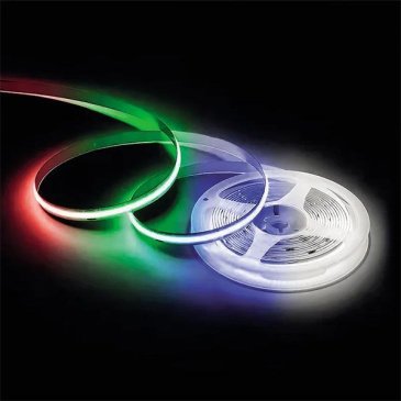 Светодиодная лента RGB-White Day COB 24V 19W/m 784Led/метр герм трубка 00-496 PRO 12мм IP65