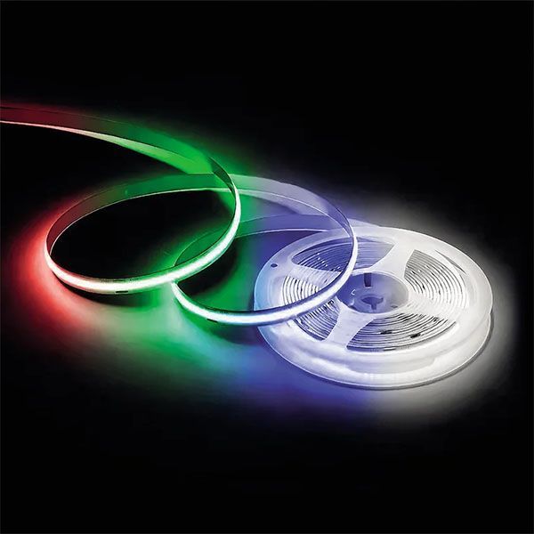 Светодиодная лента RGB-White Day COB 24V 19W/m 784Led/метр герм трубка 00-496 PRO 12мм IP65