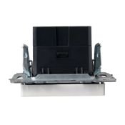 Розетка встраиваемая USB IEK BRITE A+A 3,1А BR-U21-D31-K36 РЮ10-1-БрЖ жемчуг