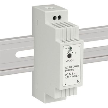 Блок питания (AC-DC) 12V  15W 03-160 Apeyron на din рейку