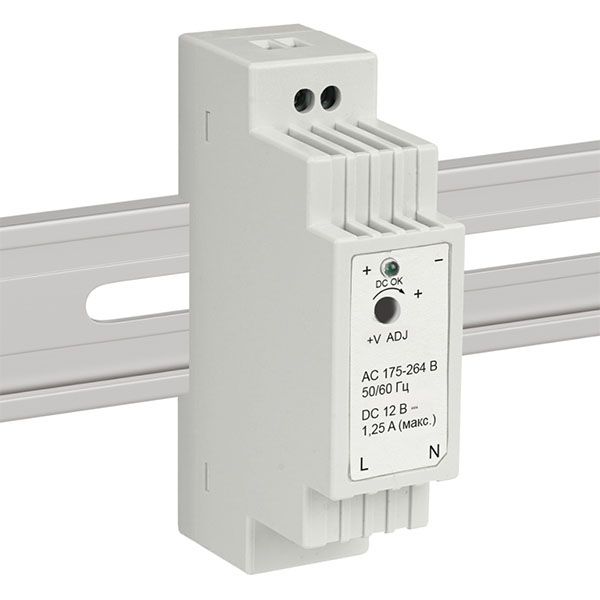 Блок питания (AC-DC) 12V  15W 03-160 Apeyron на din рейку