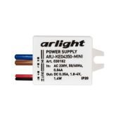 блок питания токовый (AC-DC) 350mA  1.4W 030182 ARJ-KE04350-MINI пластик