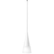 Подвесной светильник без лампы Lightstar 804110 CONICITA 1х40W E14 конус белый
