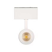 Магнитный трековый светильник 12W Белый дневной MAG-SPOT-45-R85 36deg  24V на магнитный шинопровод белый 033425