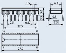 микросхема КР1533АП4