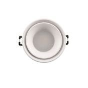 Встраиваемый светильник без лампы DENKIRS ODENCE DK2403-WH GU10 белый круглый IP44