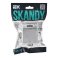 Штепсельная розетка встраиваемая IEK SKANDY 16А SK-R16-16-44-K23 SK-R11S с з/к без з/ш и крышкой серебряный IP44