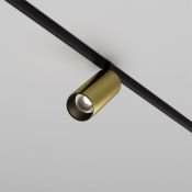 Трековый светильник  5W Белый дневной Фокус/Focus Led Exility 36deg TR032-2-5W4K-M-BBS IP 20 на магнитный шинопровод латунь