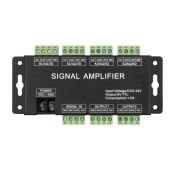 RGB-усилитель сигнала для лент бегущий огонь 033094 LN-SPI-6CH (5-24V)
