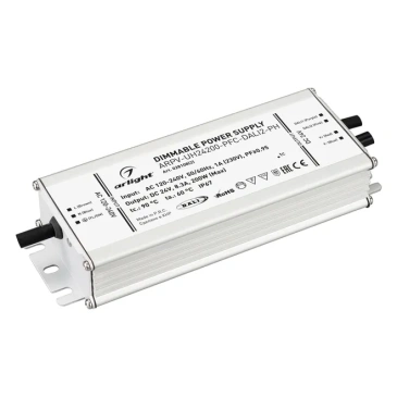 Блок питания (AC-DC) 24V 200W 028108(2) ARPV-UH24200-PFC-DALI2-PH герм. IP67 металл
