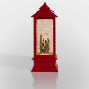 фигурка  светодиодная 4W Белый теплый &quot;Дед Мороз&quot;, 501-062, 2Led, 4хААA, с эффектом снегопада, IP20