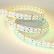Светодиодная лента RGBW 24V 32W/m RT-B144-19mm RGB- Белый теплый 2x2 (5060, 720 LED) 012327(2) LUX
