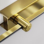 Основание настенное Wall для блока питания с вводом питания Flarity TRA155CW-BB-BS латунь