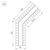 Угол для профиля SL-LINIA32-FANTOM 135гр. 030093