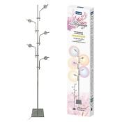 Торшер 10W Белый теплый UL-00012154 ULM-T640 5x2W-3000K CHROME MULTICOLOR