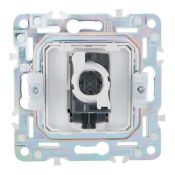 Розетка встраиваемая компьютерная IEK SKANDY SK-K10-1-K06 SK-K01G RJ45 кат.5E мятный