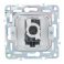 Розетка встраиваемая компьютерная IEK SKANDY SK-K10-1-K06 SK-K01G RJ45 кат.5E мятный