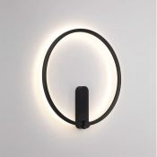 Накладной светильник 13W Чёрный 037063 SP-VINCI-RING-R400 230V IP20 поворотный белый дневной