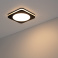 Встраиваемый светильник   5W Белый теплый  022555 LTD-80x80SOL-BK-5W 3000K 220V IP44 квадратный черный