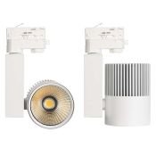 Трековый светильник  40W Белый дневной LGD-ARES-4TR-R100 WH 24deg на шинопровод белый 026377