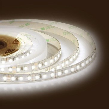 Светодиодная лента Белый дневной 2835 12V 12W/m 120Led/метр 00-131 Стандарт 10мм IP20