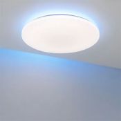 Накладной светильник  50W Белый-MIX-RGB 057444 SP-FAVOR-R600 100deg 220V круглый белый IP54 Tuya Zigbee