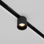 Трековый светильник  6W Белый теплый Альфа/Alfa S Exility 50deg TR132-2-7W3K-B IP20 на магнитный шинопровод черный