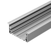 алюминиевый профиль S2-LUX с экраном S2-LINIA94-F-2500 ANOD+OPAL  021178(1)