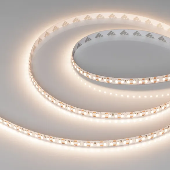 Светодиодная лента Белый теплый 2835 24V 14W/m 160Led/метр 052933 FC-A160-8mm Warm3500-CX1 (резка 1 светодиод)