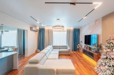 Трековый светильник однофазный  18W Белый-MIX SMART LINEAR DK8014-BK IP20 на шинопровод управляемый угловой черный
