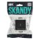 Выключатель встраиваемый одноклавишный проходной с подсветкой IEK SKANDY SK-V12-1-10-K02 SK-V08Bl черный