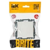 Вывод кабеля МВ10-БрБ белый BR-VK10-0-K01 BRITE IEK
