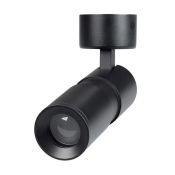 Накладной светильник  12W Белый теплый 062105  SP-ARTEMIS-SURFACE-FLAP-R55 8-80deg 220V откидной поворотный цилиндр черный