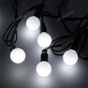 гирлянда фигурная  3.5W Белый 025601 ARD-BALL-CLASSIC-D23-10000-BLACK-80LED  230V IP65