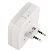 светильник-ночник 0.5W Белый UL-00007348  DTL-321  Sensor+2USB  белый