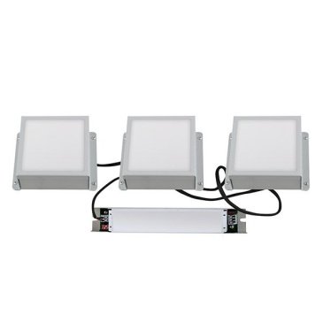 светильник  20W Белый дневной Грильято UL-00012837 ULP-1010-20W-4000K IP54 GRILYATO OPAL WHITE KIT03 квадратный белый (3шт)