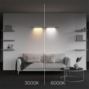 Светильник 12W Белый теплый/белый C100CL-L500-12W3-6K-BS Базис / Basis Axity IP20 латунь