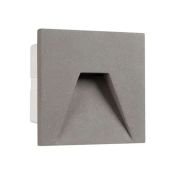 светильник  3W Белый теплый 050875 LT-TIE-S100 220V квадратный встраиваемый серый