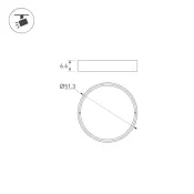 Светофильтр LGD-ARTIFACT-COLORFUL-FRAME-R55 (WH-BL) 057139