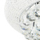 Люстра накладная Osgona без лампы Monile 704174 17х40W E14 круглая хром/прозрачный