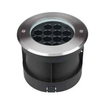 светильник    25W Белый теплый 061204 LTD-DAFNA-GROUND-R180 45deg 3000K цилиндр встраиваемый серебристый