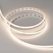 Светодиодная лента Белый теплый CSP 24V   8W/m 320Led/метр 044584 COB-X320-8mm 3500K