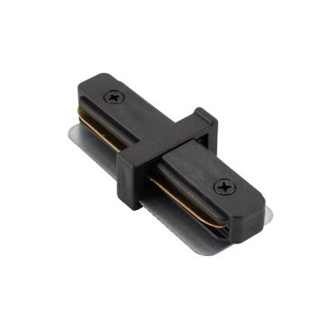 Коннектор для трека SOLID BASE TR1101-BK прямой черный