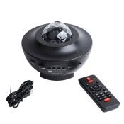 Светодиодный светильник-проектор RGBW ULI-Q333 6W-RGBW BLACK Bluetooth Volpe