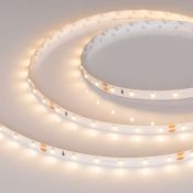 Светодиодная лента Белый теплый 2835 24V  4.8W/m 60Led/метр 024585(2) RT-A60-8mm-50m 2700K LUX