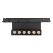 Трековый светильник   6W Белый дневной 041921 MAG-ORIENT-DOTS-FOLD-S195 прямоугольник трековый черный
