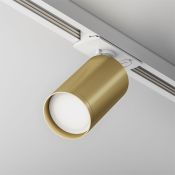 Трековый светильник Maytoni без лампы TR020-1-U-GU10-WMG Focus Unity GU10 на шинопровод белый/золото