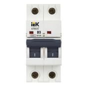 Автоматический выключатель 2-пол.  3А M10N B 10kA AR-M10N-2-B003 ARMAT IEK